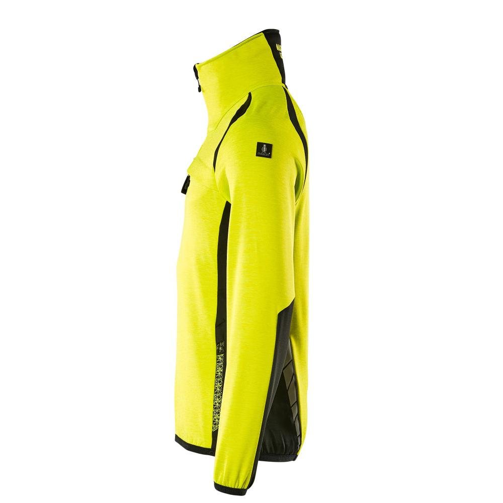 Pull polaire avec veste courte zippée en micropolaire