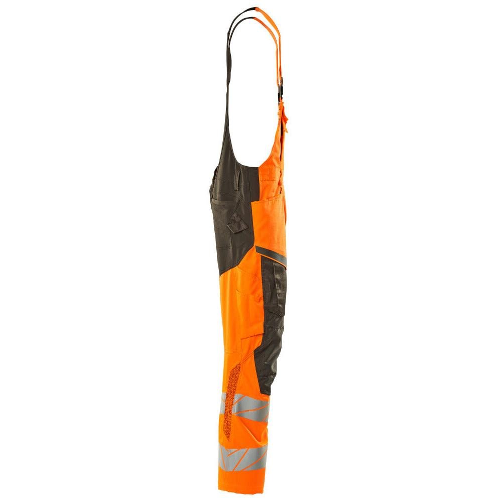 Dungarees, knee pockets, stretch inserts dungarees