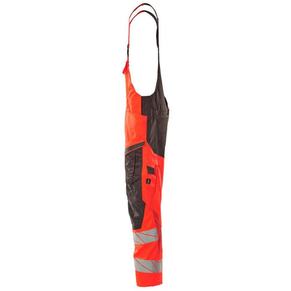 Dungarees, knee pockets, stretch inserts dungarees