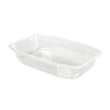 Die PP-Schale HMR Transparent PP 215x148 von Duni GmbH ist eine klare, rechteckige Lebensmittelschale aus Polypropylen mit abgeschrägten Seiten und abgerundeten Ecken - ideal für vielseitige Anwendungen.