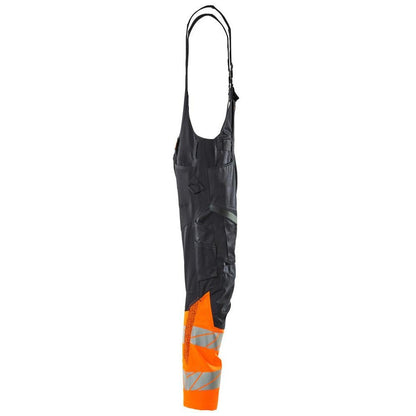 Salopette, tasche al ginocchio, salopette con inserti elasticizzati