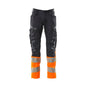 Hose mit Knietaschen, Stretch-Einsätze Hose