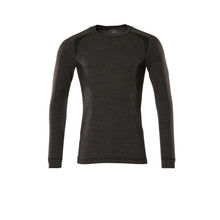 Functional undershirt, light weight functional undershirt, dark anthracite/black