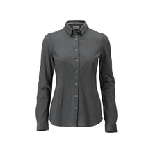 Camicia, vestibilità moderna da donna, camicetta da donna elasticizzata