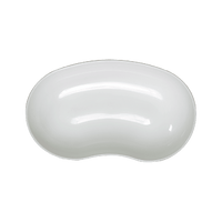 Kidney-shaped bowl - plastic, 25 cm