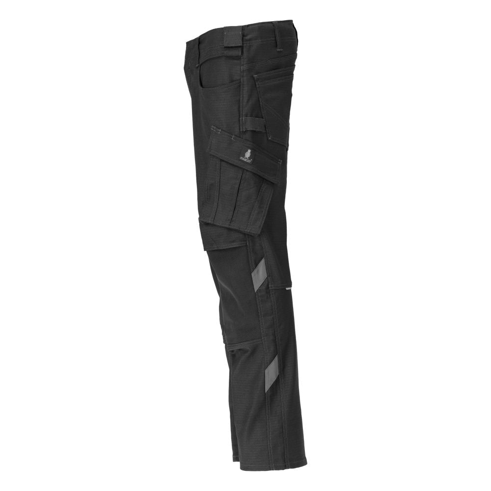 Pants with knee pockets, cotton+ pants