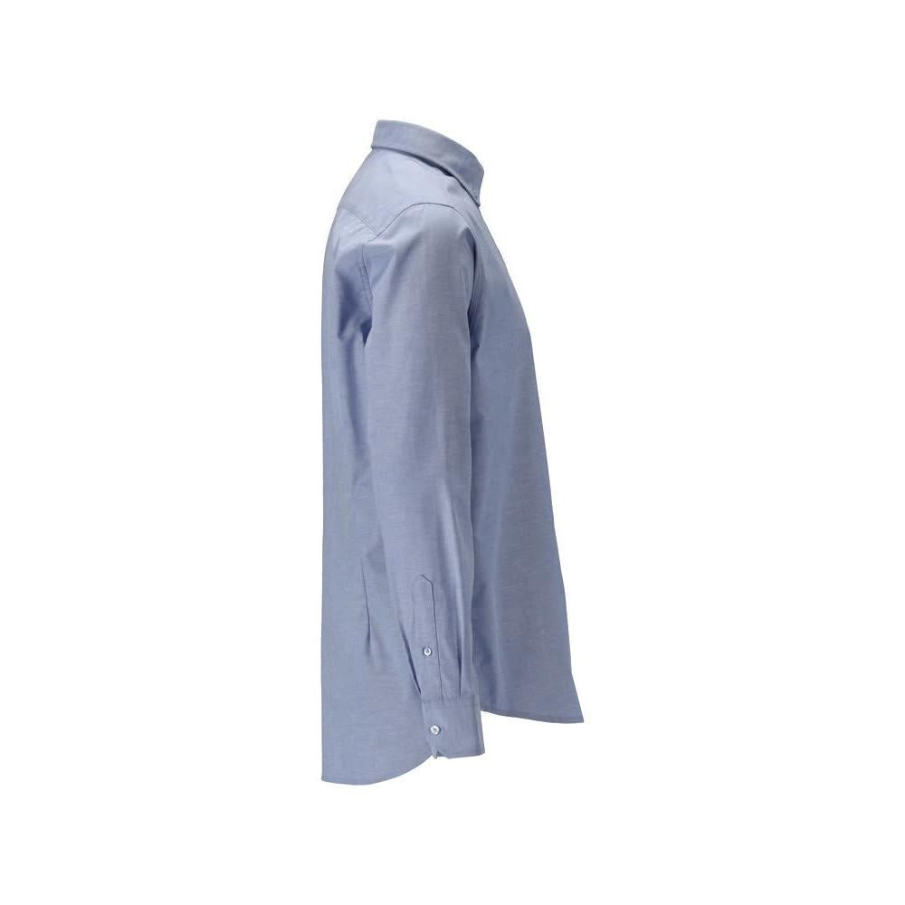 Hemd, schmale Passform, Stretch, hellblau