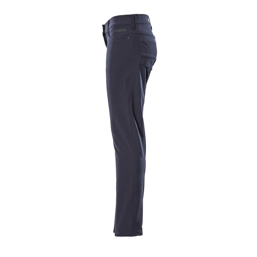 Pantalon, femme, PEARL, stretch, pantalon léger, noir-bleu