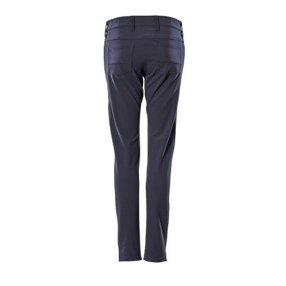 Pantalon, femme, PEARL, stretch, pantalon léger, noir-bleu