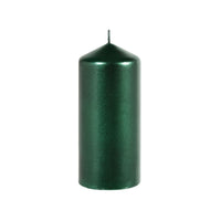 Les bougies cylindriques 70 x 150 mm « Metallic » de Duni GmbH sont des bougies hautes, cylindriques et vertes, dotées d’une mèche unique et d’une pointe effilée — idéales pour tous ceux qui apprécient les bougies cylindriques élégantes et sans fumée.