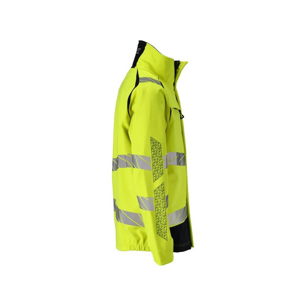 Veste Soft Shell Veste Soft Shell Multisafe, jaune haute visibilité/noir-bleu