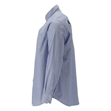 Camicia, vestibilità classica, elasticizzata, di colore azzurro