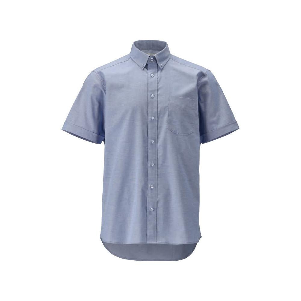Hemd, Kurzarm, moderne Passform, Stretch, hellblau