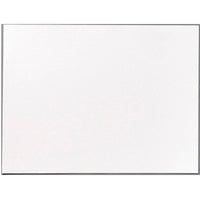 The image shows a white, rectangular, organic Dunicel placemat (30x40 cm, unprinted) from Duni GmbH on an unprinted background. The eco-friendly placemat has a light texture, with no markings, text, or other objects visible.