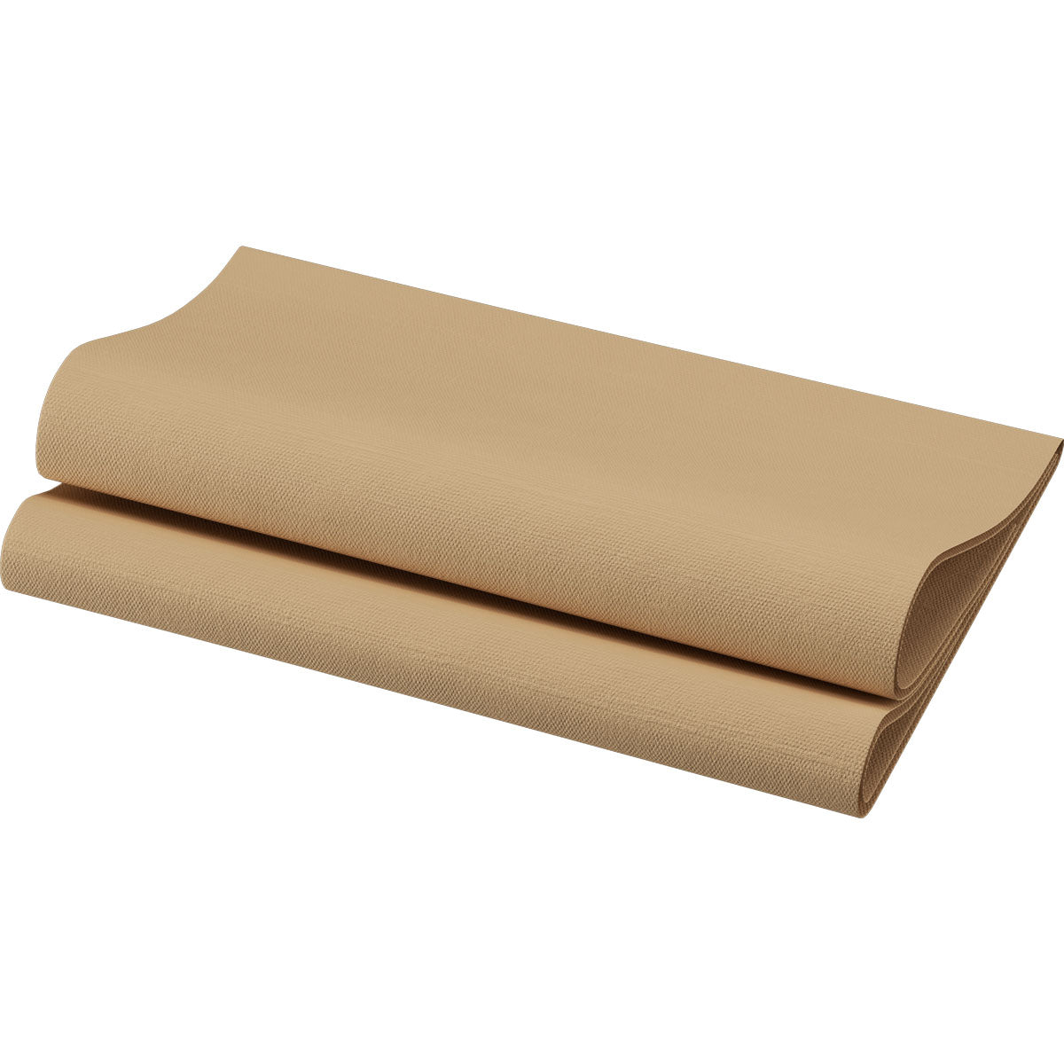 Die Bio-Dunisoft-Servietten 40x40 cm in naturbraun von Duni GmbH (Packung mit 60 Stück) bieten eine umweltfreundliche Wahl für Servietten, präsentiert auf schlichtem Weiß und ideal für vielseitige Einsätze.