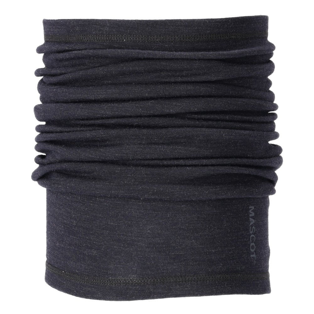 Cache-cou, cache-cou en laine Multisafe taille UN, noir-bleu | Paquet (1 pièce)