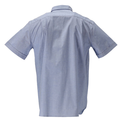 Shirt, classic fit, stretch, light blue