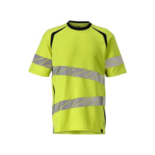 T-Shirt, moderne Passform T-shirt Multisafe, hi-vis gelb/schwarzblau
