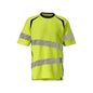 T-shirt, vestibilità moderna T-shirt Multisafe, alta visibilità giallo/nero-blu