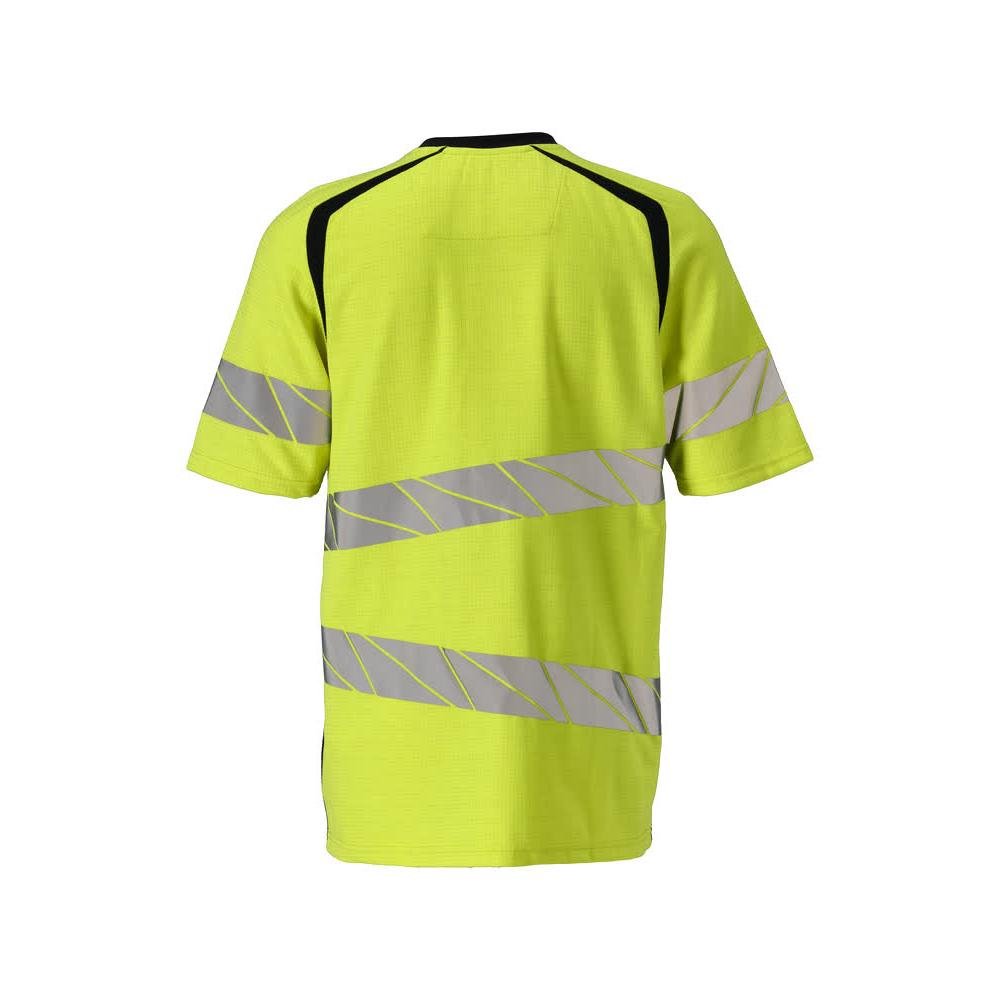 T-shirt, vestibilità moderna T-shirt Multisafe, alta visibilità giallo/nero-blu