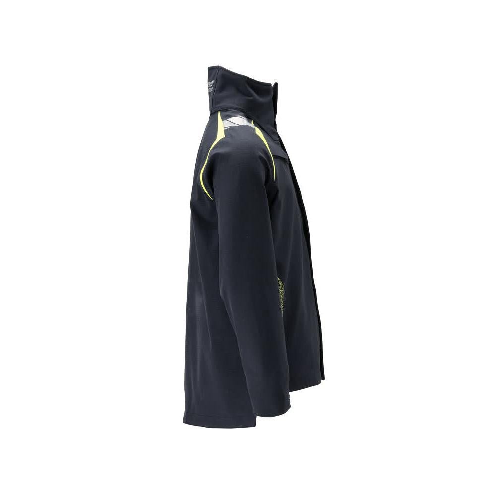Hard Shell Jacke Jacke Multisafe, schwarzblau/hi-vis gelb