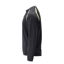 Sweatshirt, moderne Passform Sweatshirt Multisafe, schwarzblau/hi-vis gelb