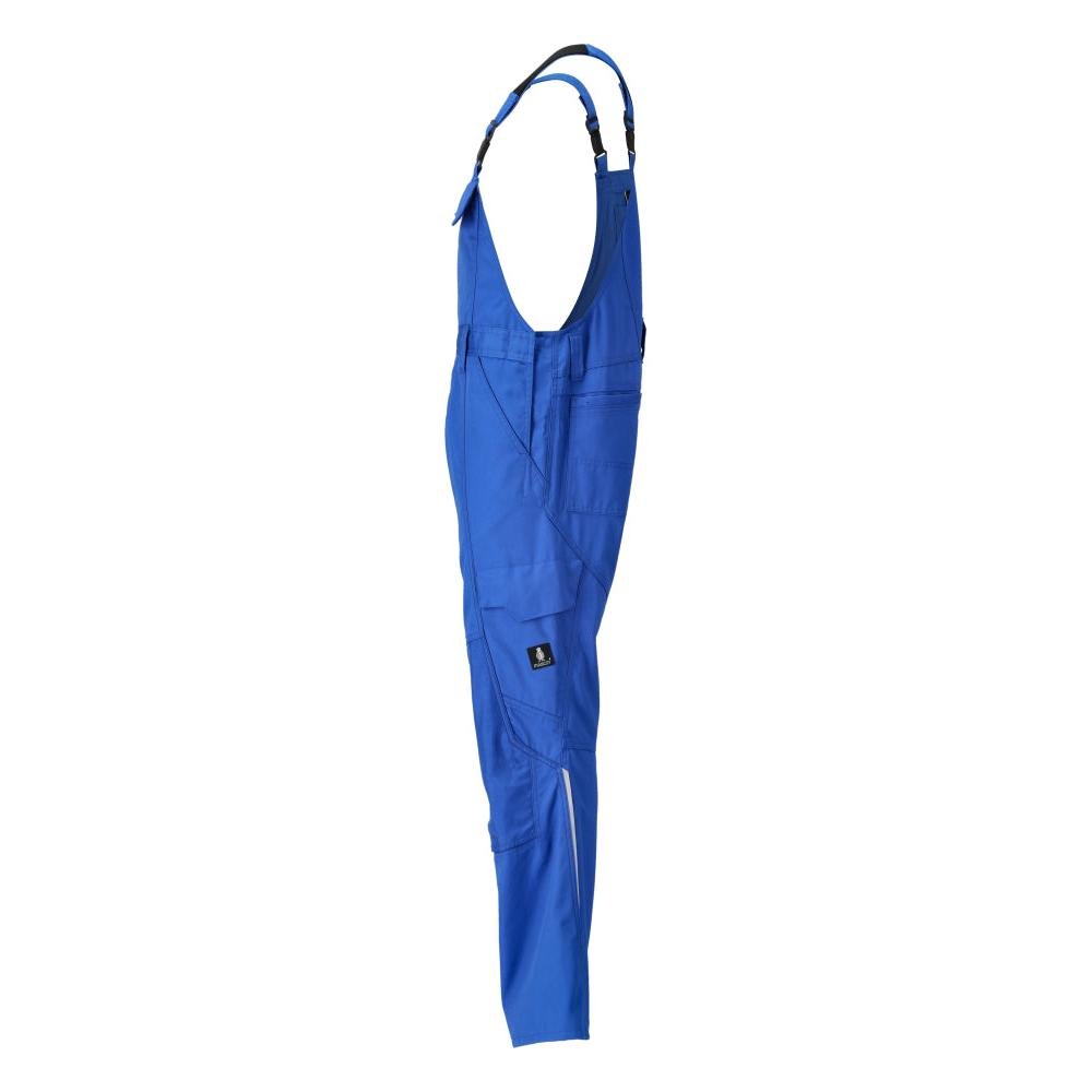 Dungarees with knee pockets Dungarees, azure blue