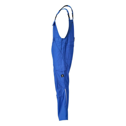 Dungarees with knee pockets Dungarees, azure blue