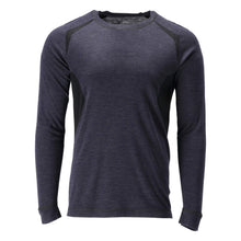 Functional undershirt, wool undershirt Multisafe, black-blue