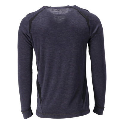 Funktionsunterhemd, Wolle Unterhemd Multisafe, schwarzblau