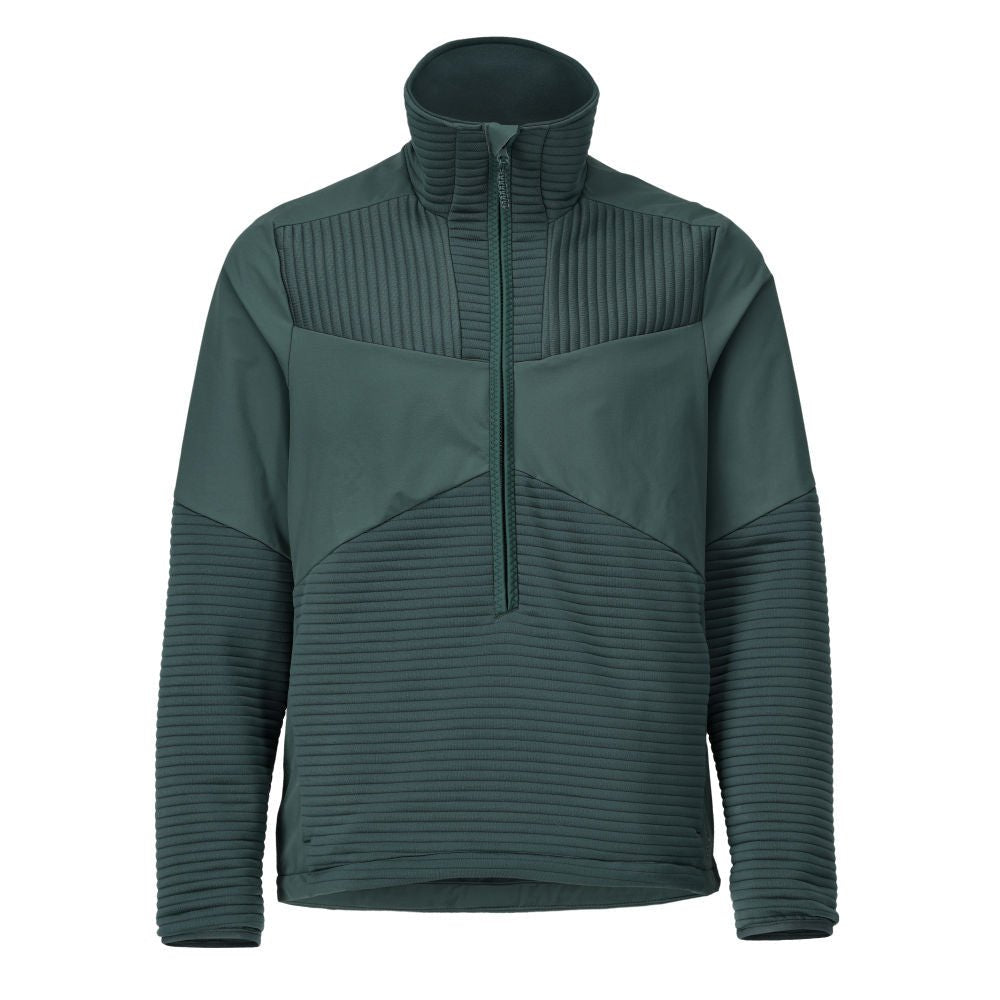Fleecepullover,kurzem Reißversch.,Futter Microfleecejacke