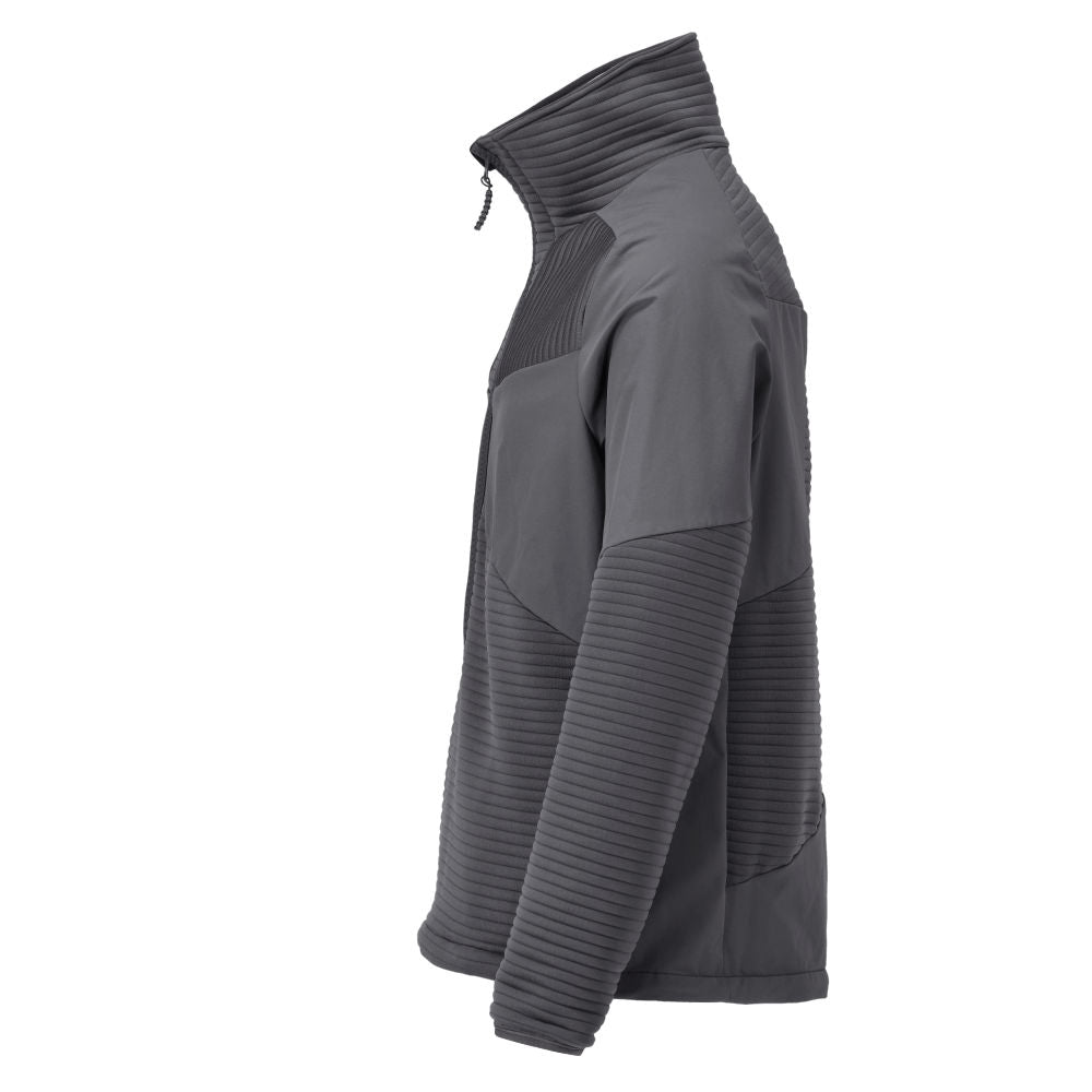 Fleecepullover,kurzem Reißversch.,Futter Microfleecejacke