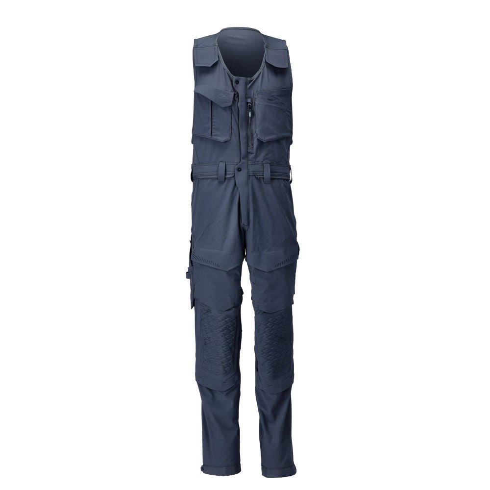 Pantaloni combinati con tasche sulle ginocchia, pantaloni combinati elasticizzati