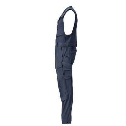 Pantaloni combinati con tasche sulle ginocchia, pantaloni combinati elasticizzati