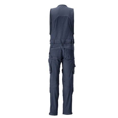 Pantaloni combinati con tasche sulle ginocchia, pantaloni combinati elasticizzati