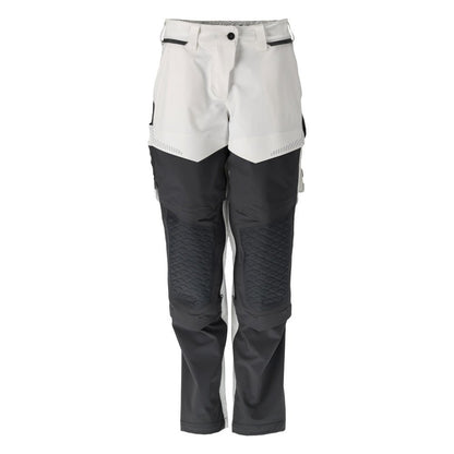 Pantaloni con tasche al ginocchio, da donna, pantaloni da pittore
