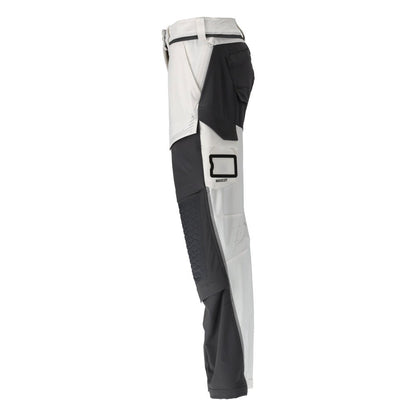Pantaloni con tasche al ginocchio, da donna, pantaloni da pittore