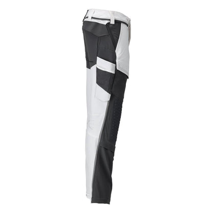 Pantaloni con tasche al ginocchio, pantaloni da pittore