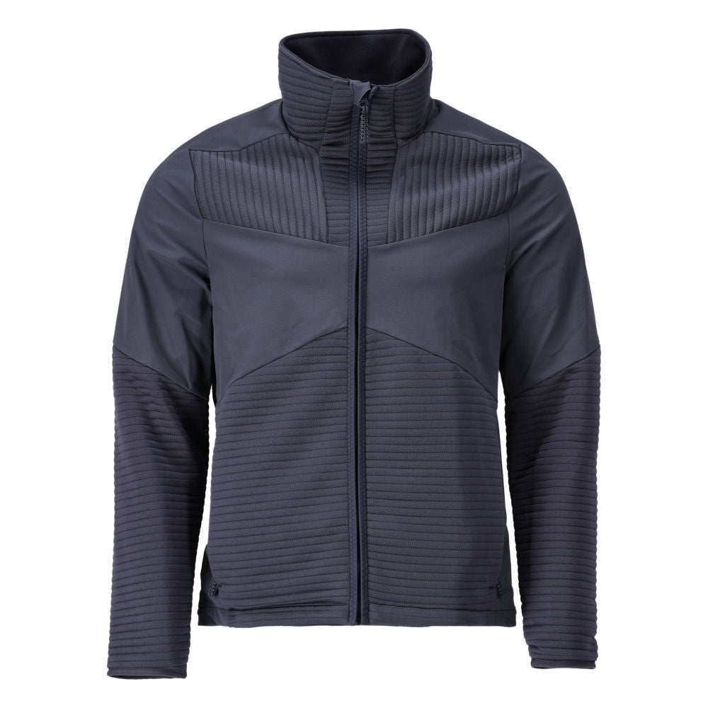 Maglia in pile con zip, fodera giacca in micropile