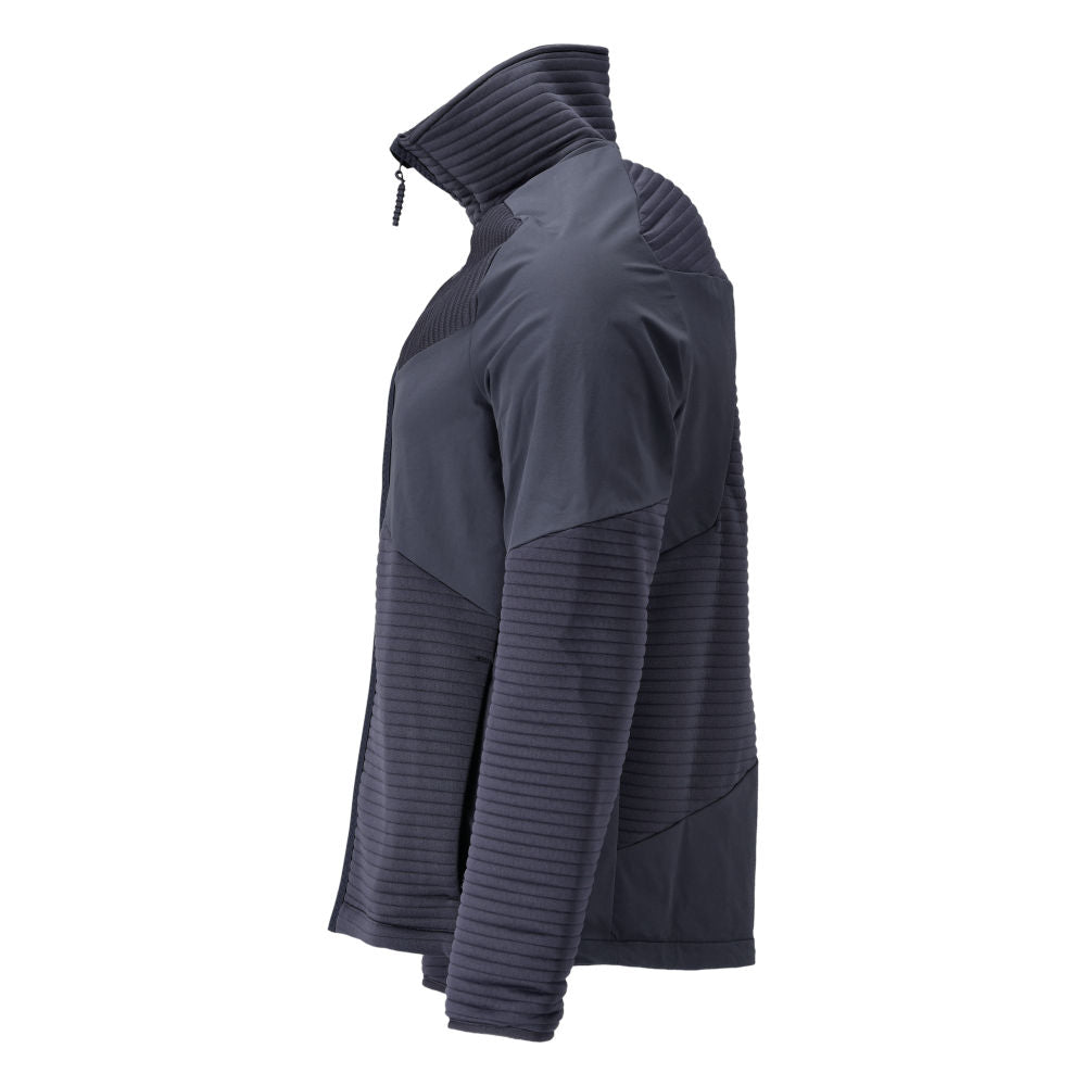 Maglia in pile con zip, fodera giacca in micropile