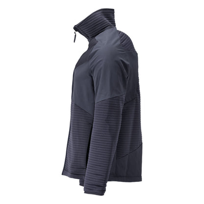 Maglia in pile con zip, fodera giacca in micropile