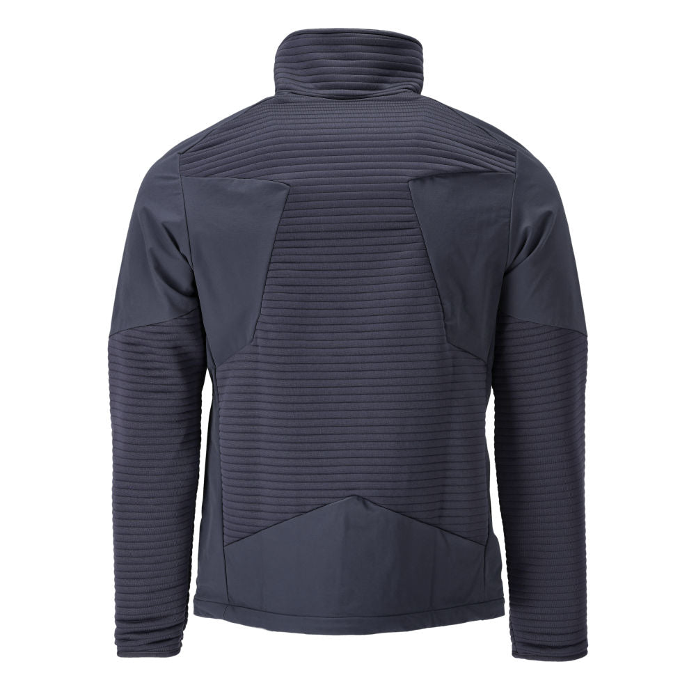 Maglia in pile con zip, fodera giacca in micropile