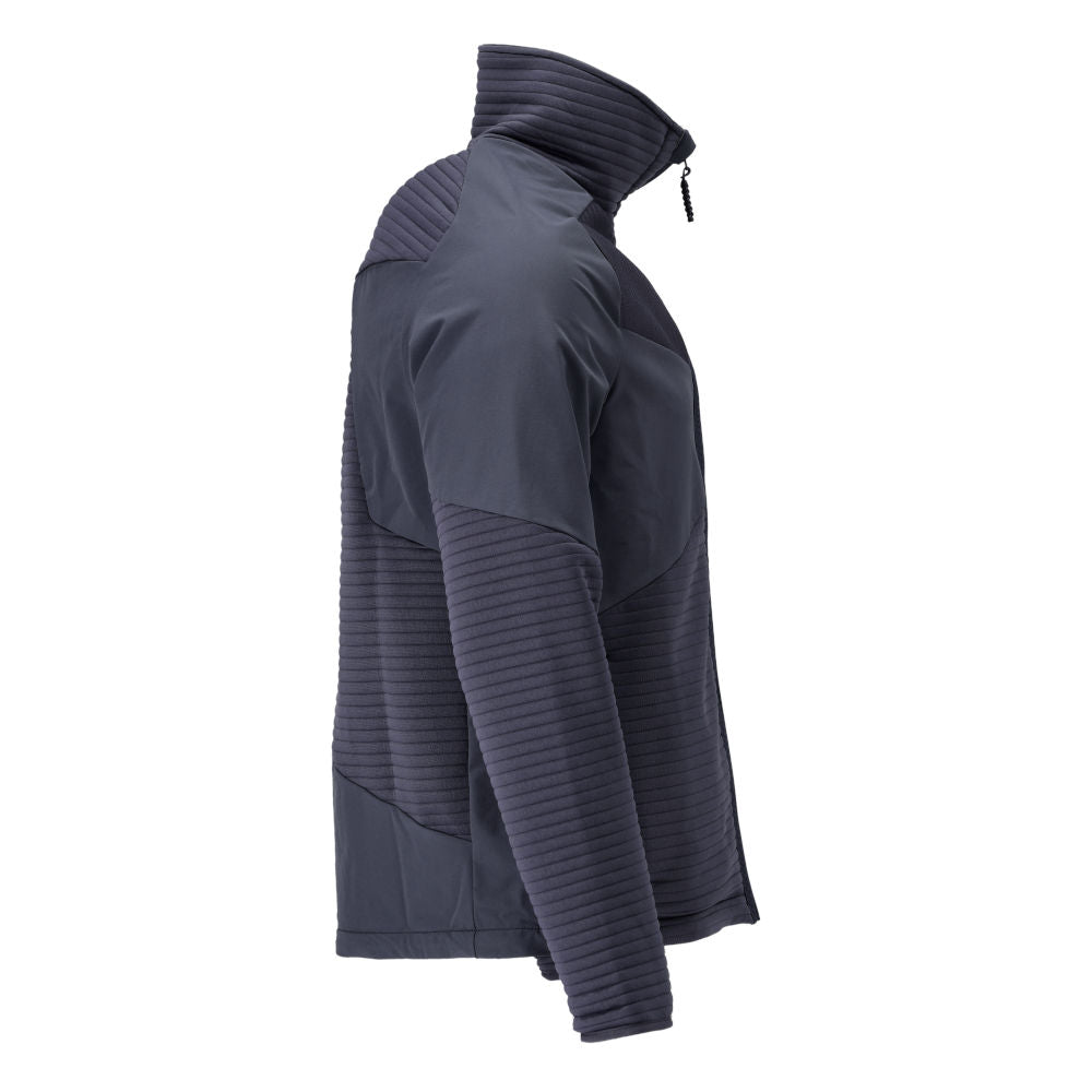 Maglia in pile con zip, fodera giacca in micropile