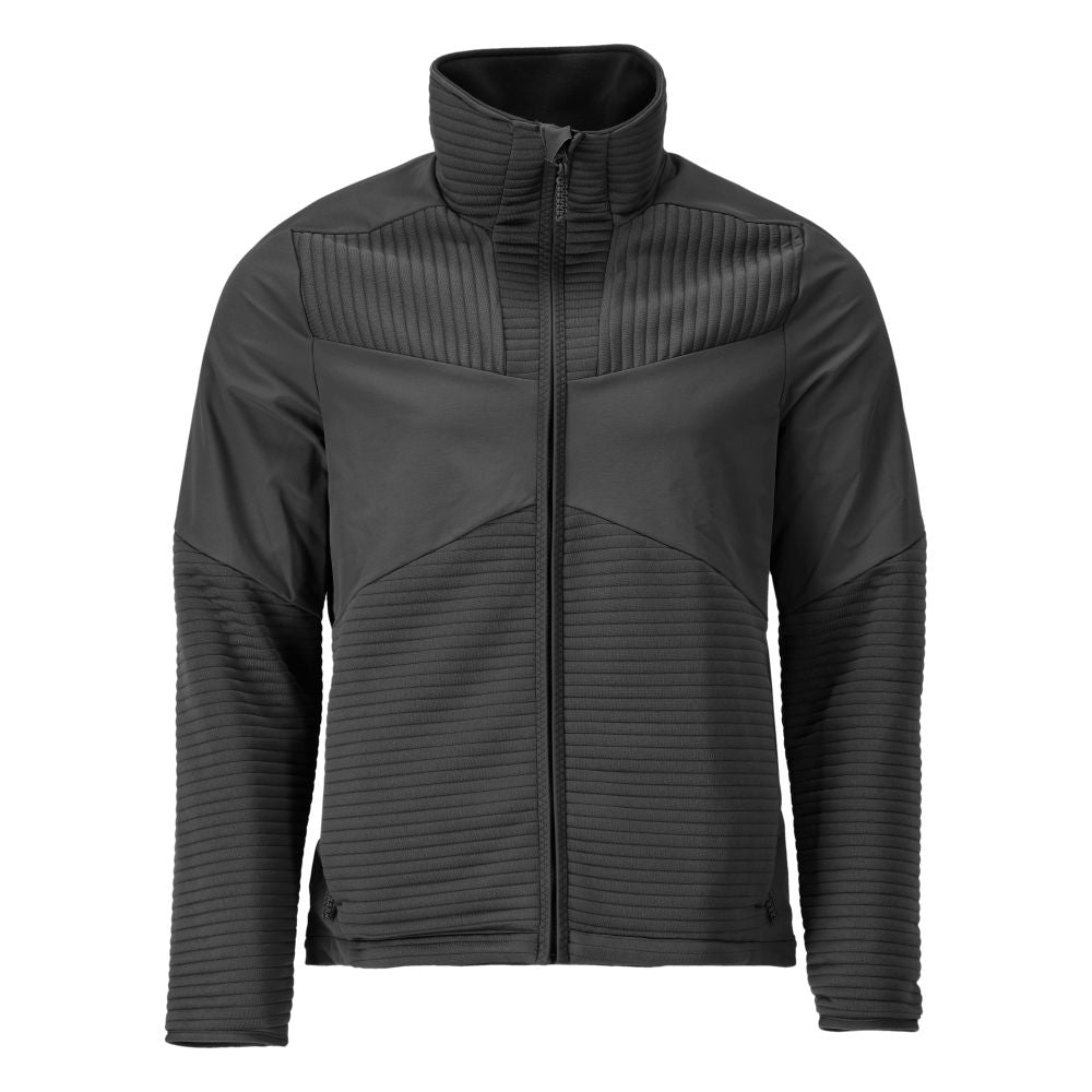 Maglia in pile con zip, fodera giacca in micropile