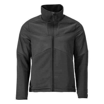 Maglia in pile con zip, fodera giacca in micropile