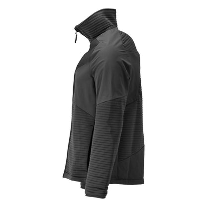 Maglia in pile con zip, fodera giacca in micropile