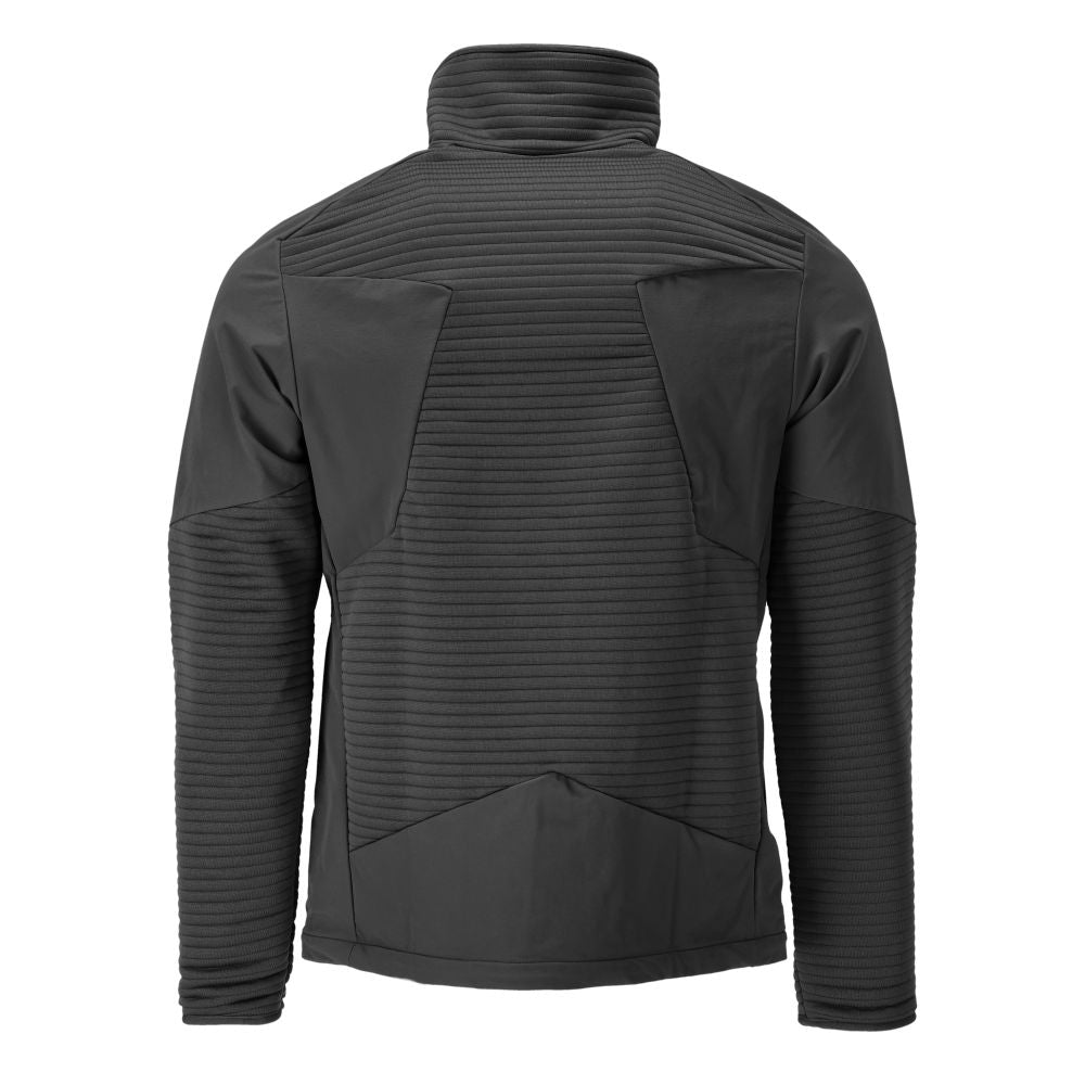 Maglia in pile con zip, fodera giacca in micropile