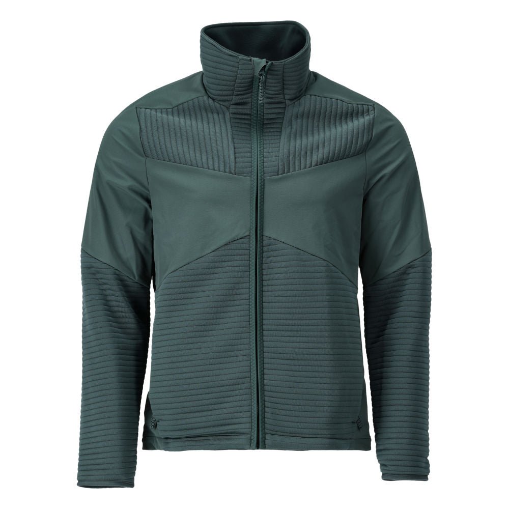 Maglia in pile con zip, fodera giacca in micropile