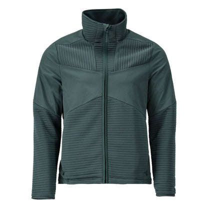 Maglia in pile con zip, fodera giacca in micropile