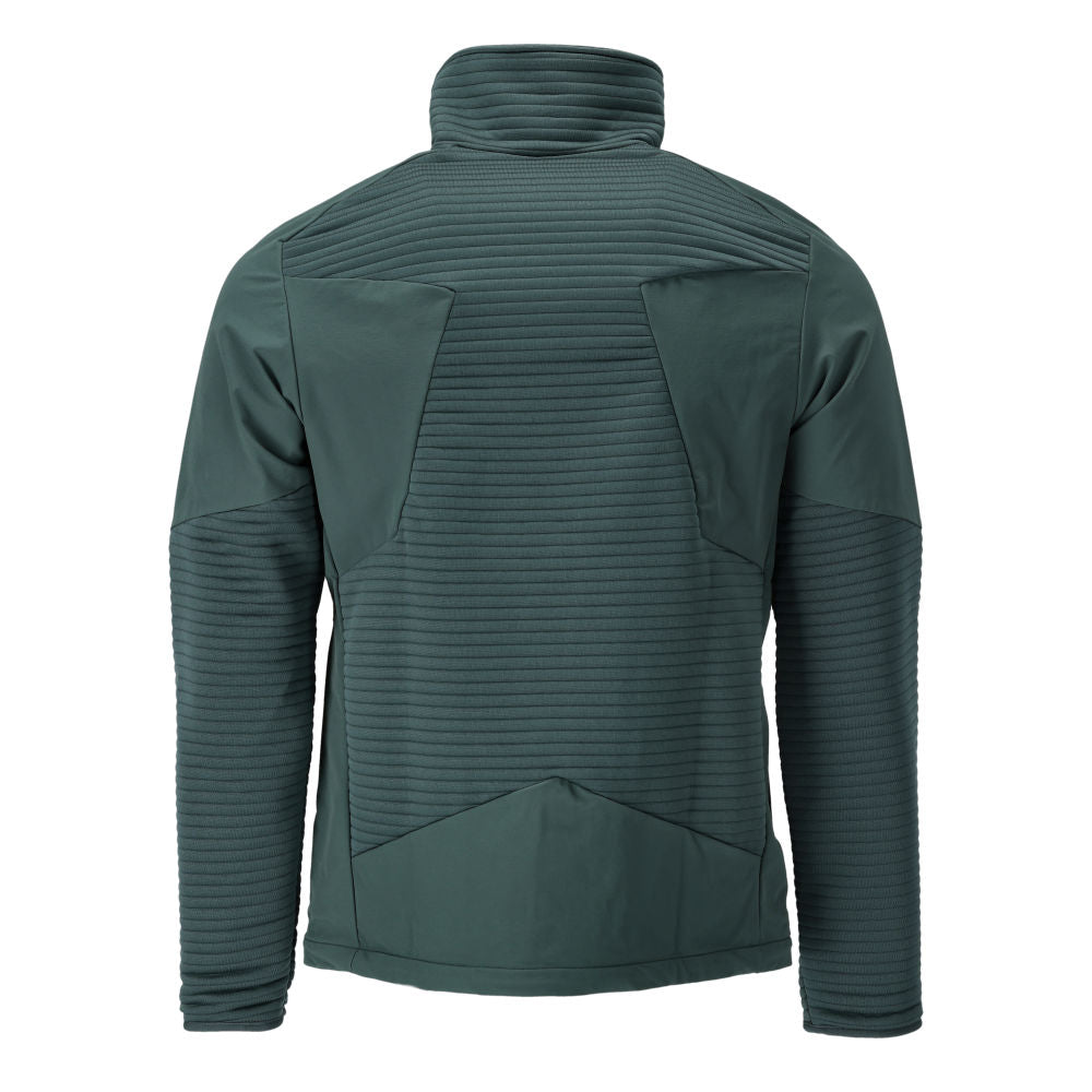 Maglia in pile con zip, fodera giacca in micropile